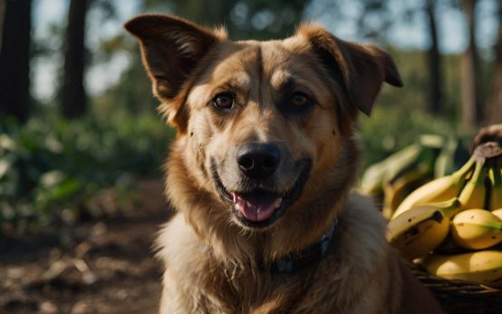 are bananas harmful for dogs