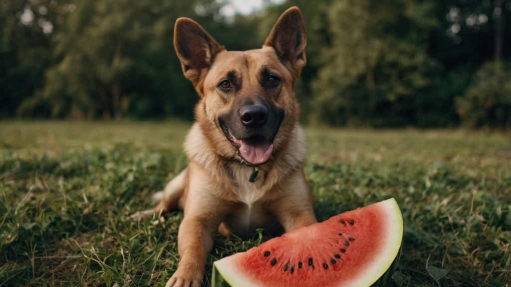 can dogs eat watermelon safely