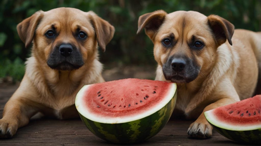 can dogs eat the rind of a watermelon