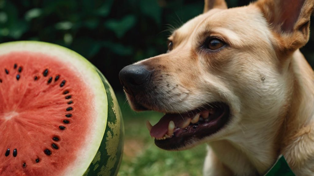 can dogs eat the rind of a watermelon