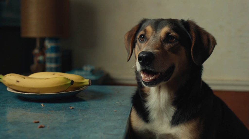 dogs can eat bananas