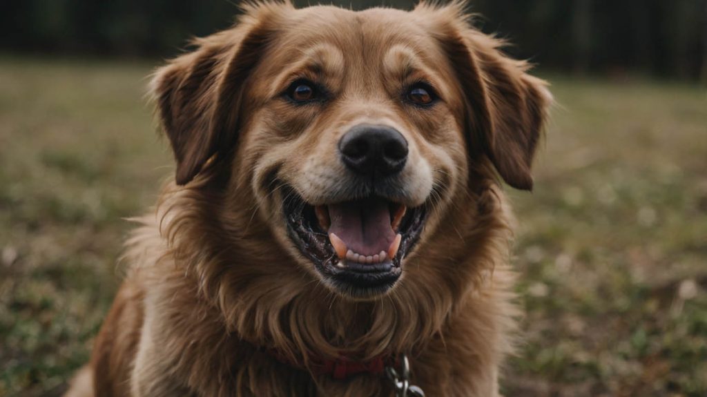 dog panting stress