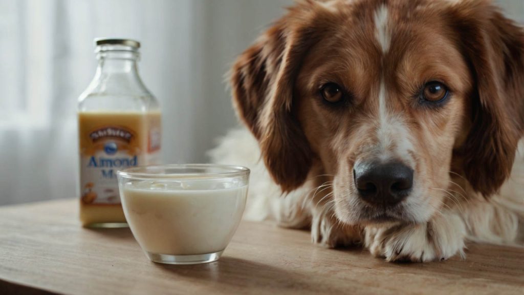 is almond milk ok for dogs