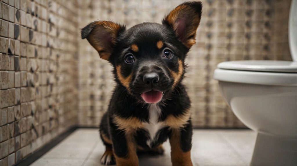 how to toilet train a puppy fast