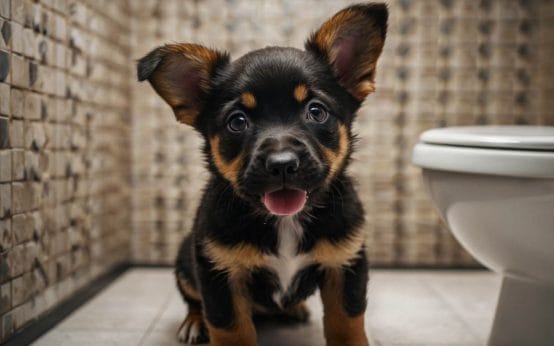 how to toilet train a puppy fast