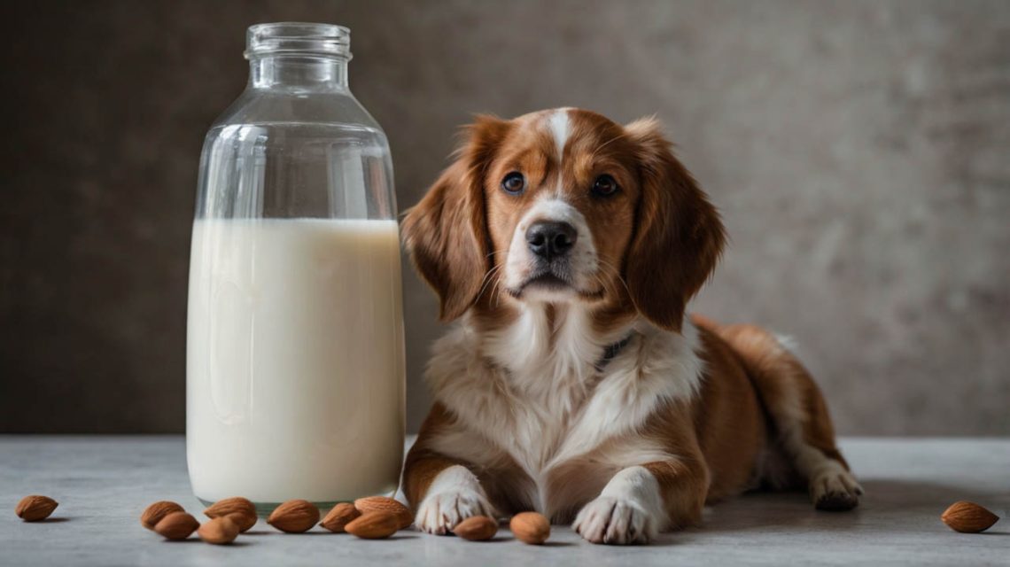 almond milk safe for dogs