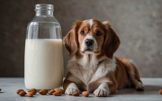 almond milk safe for dogs