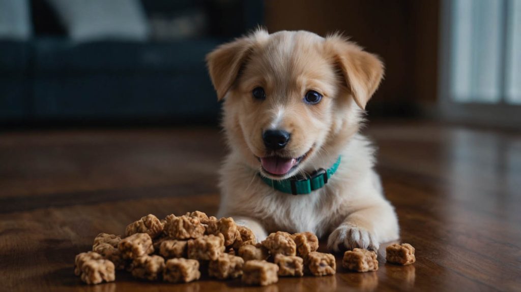 healthy puppy training treats
