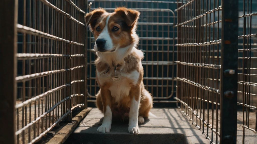 how to crate train a rescue dog with separation anxiety