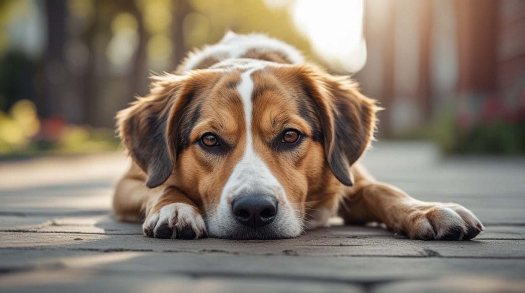 how to teach a dog to stay down