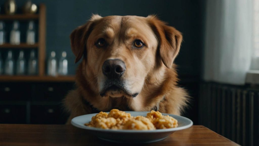 dog not eating but acting normal