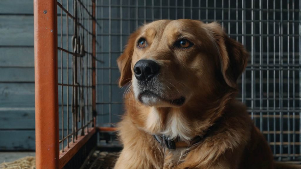how to crate train an older dog