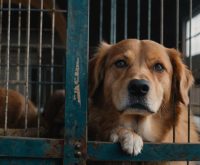 how to crate train an older dog with