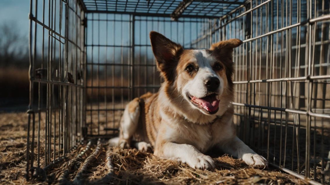how long can a dog stay in a crate