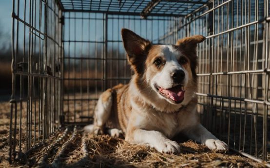 how long can a dog stay in a crate