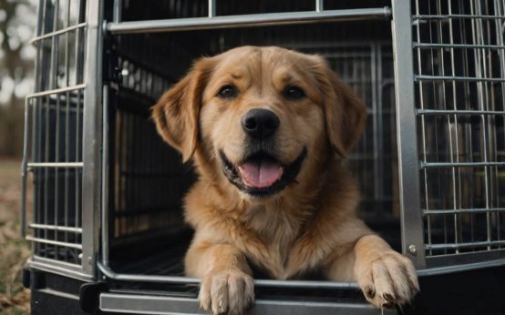 how to crate train an adult dog