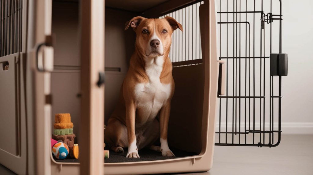 dog separation anxiety crate