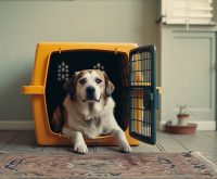 dog separation anxiety crate