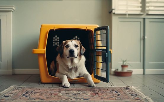 dog separation anxiety crate