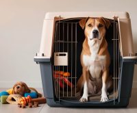 dog separation anxiety crate