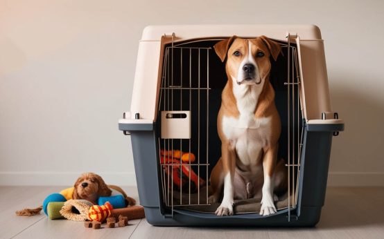 dog separation anxiety crate