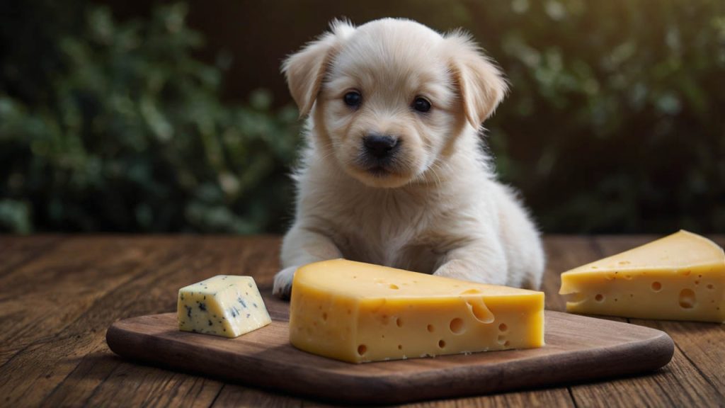 can puppies eat cheese