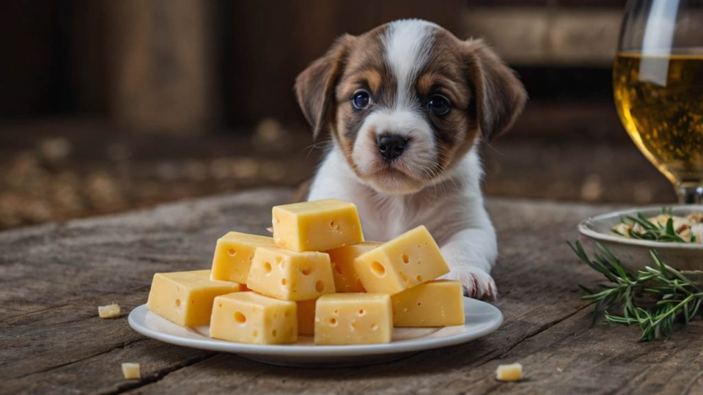 can puppies eat cheese