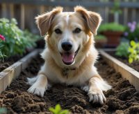 how to keep dogs from digging