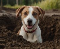 how to keep dogs from digging