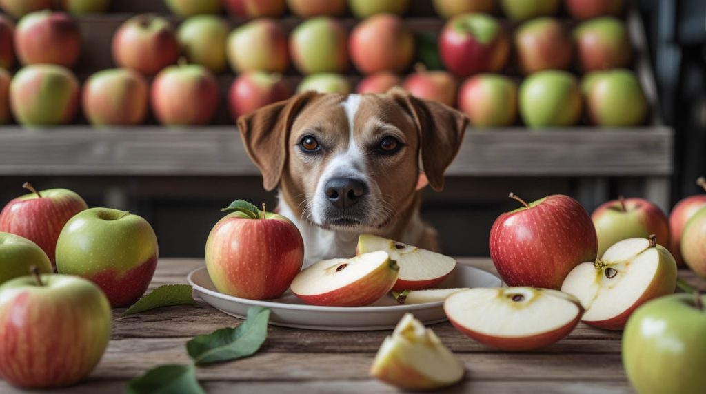 can dogs eat apple