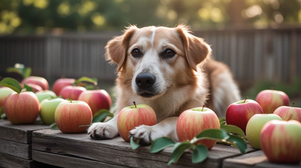 are apples bad for dogs