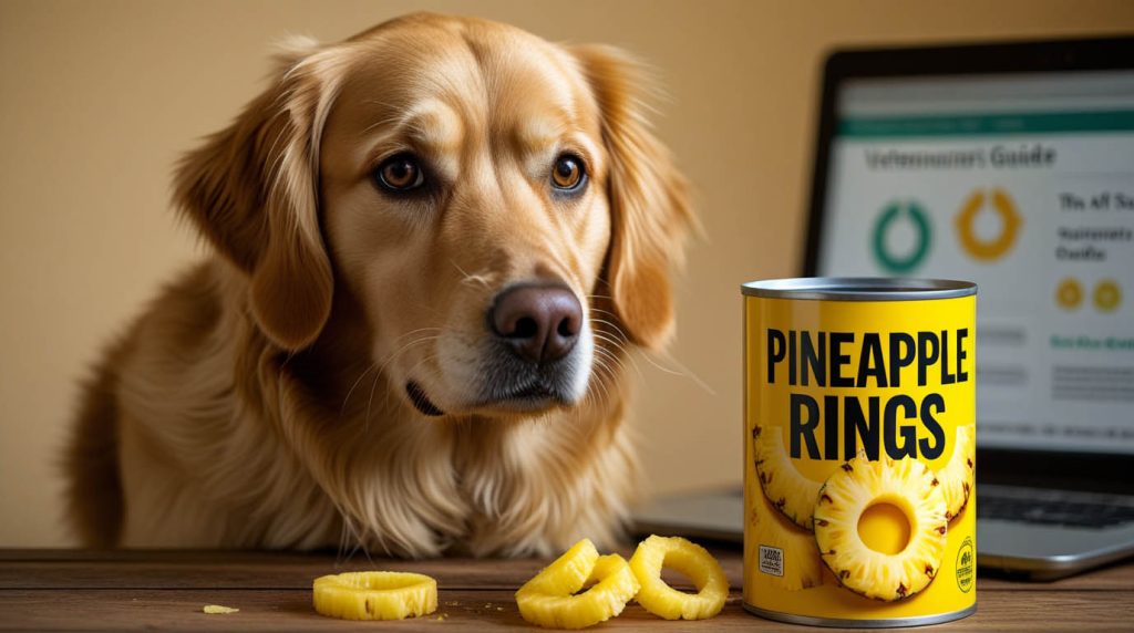 can dogs eat canned pineapple