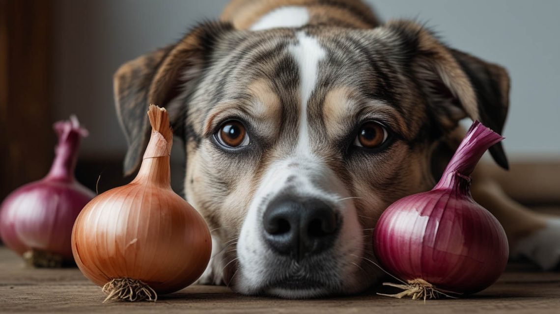 symptoms of onion poisoning in dogs