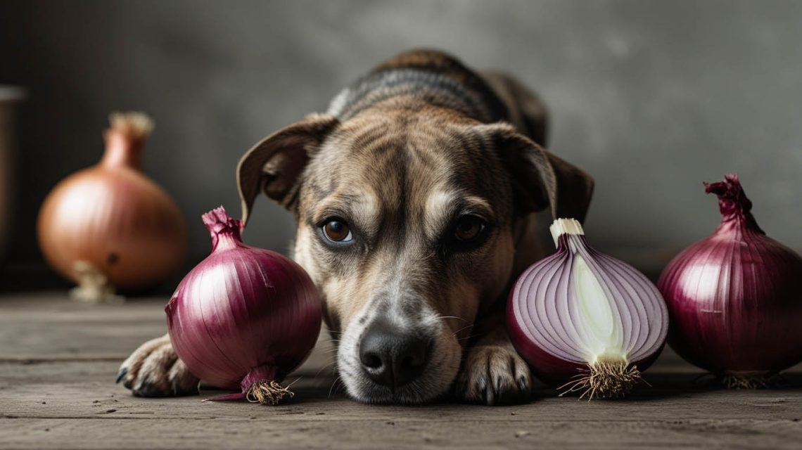 signs of onion poisoning in dogs