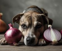 signs of onion poisoning in dogs