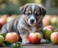 can puppies eat apples
