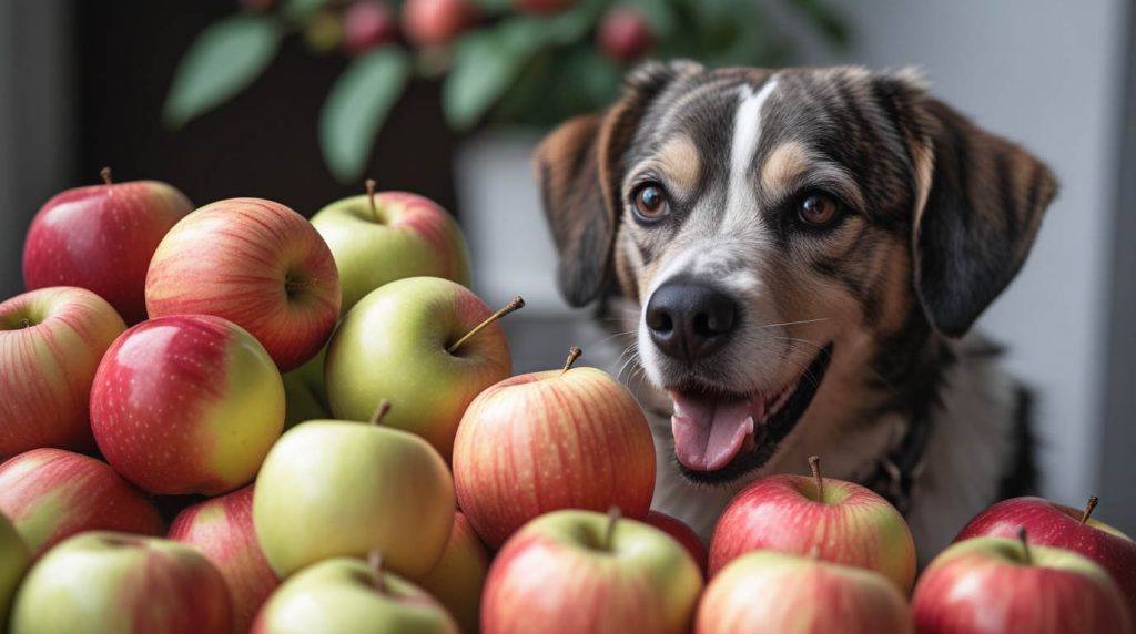 are apples bad for dogs