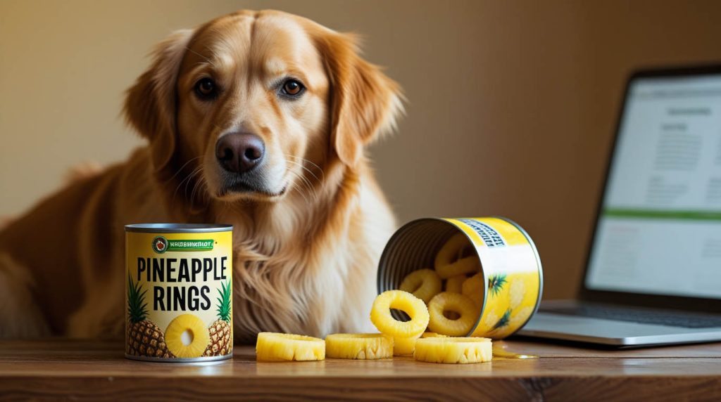can dogs eat canned pineapple