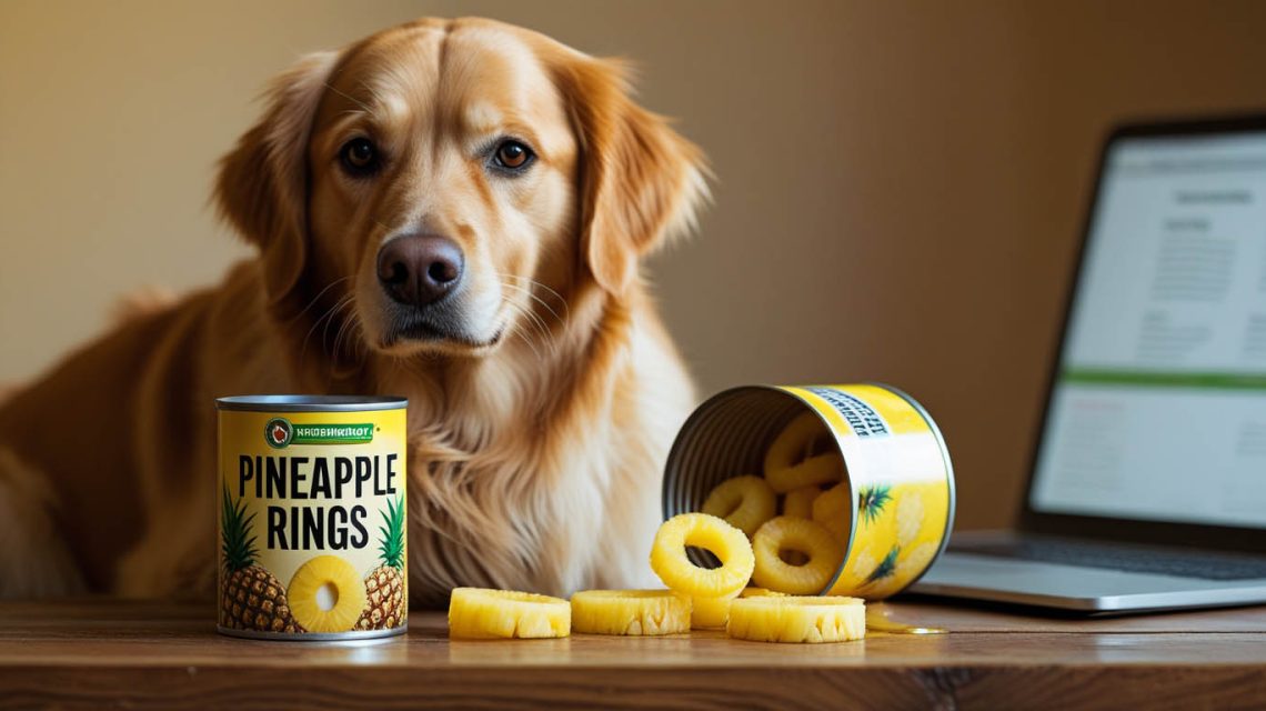 can dogs eat canned pineapple
