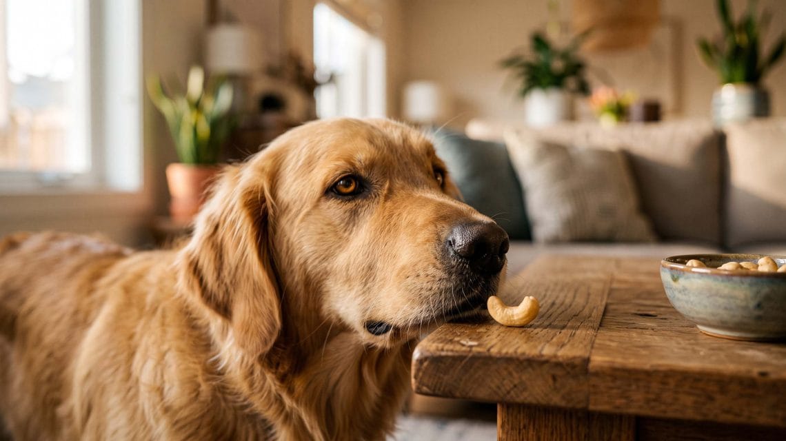 are cashews bad for dogs