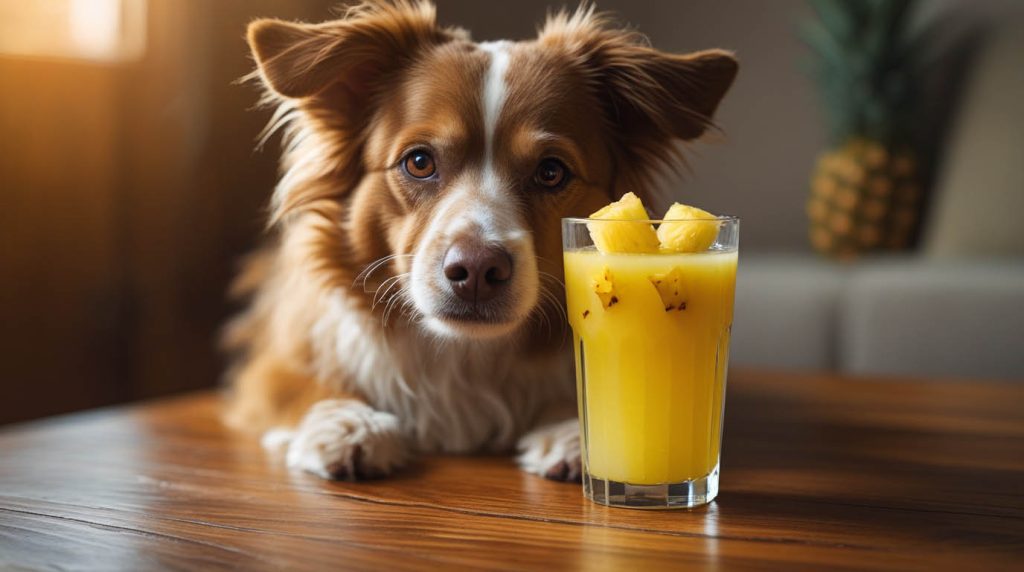 can dogs have pineapple juice