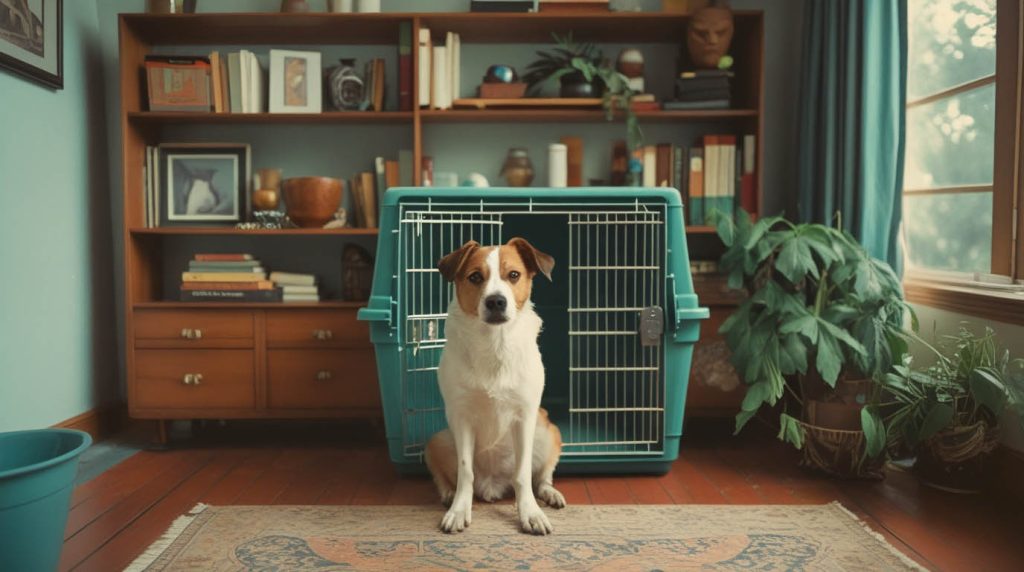 anti anxiety dog crate