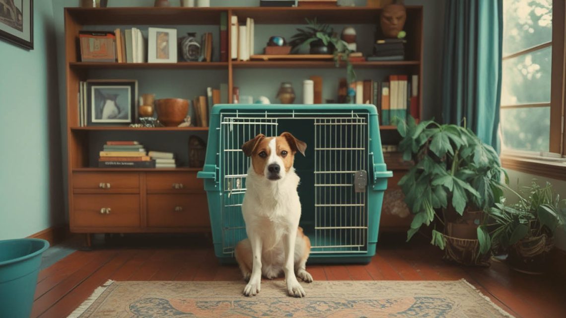 anti anxiety dog crate