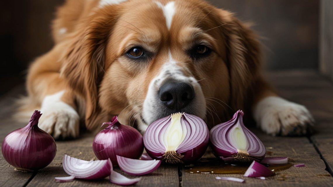 what happens if a dog eats onions