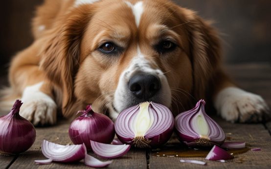 what happens if a dog eats onions