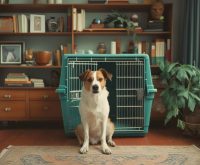 anti anxiety dog crate