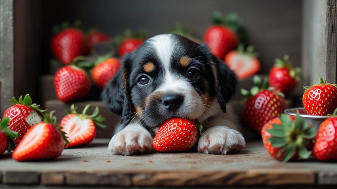 can puppies eat strawberries