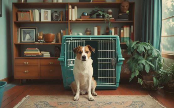 anti anxiety dog crate