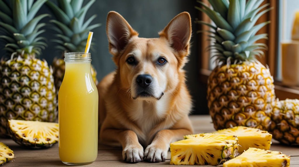 can dogs have pineapple juice