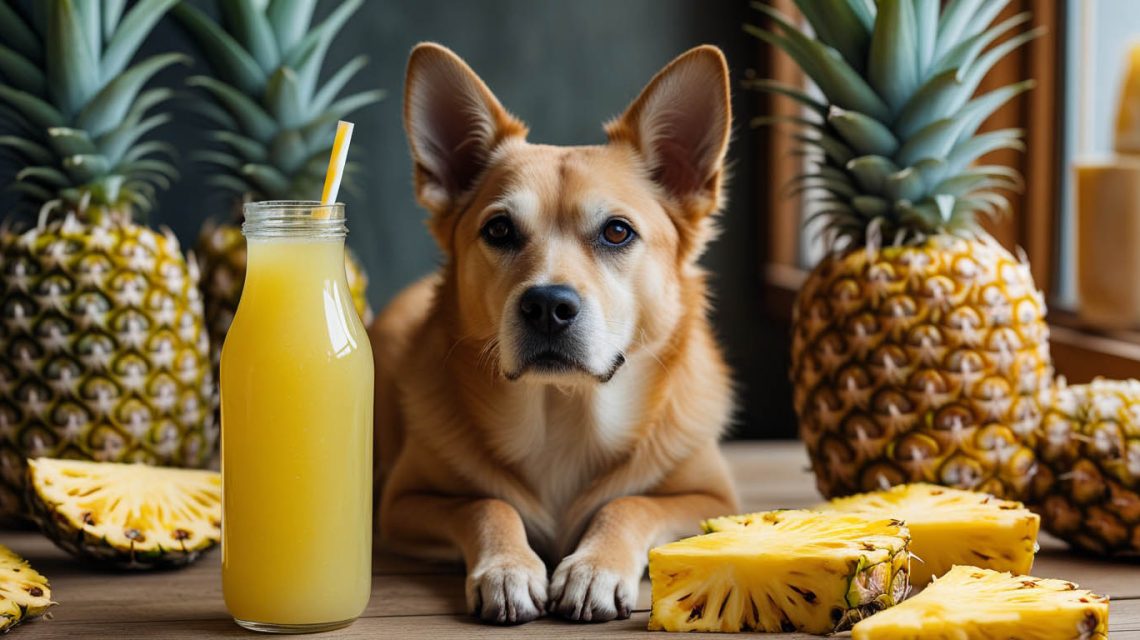 can dogs have pineapple juice